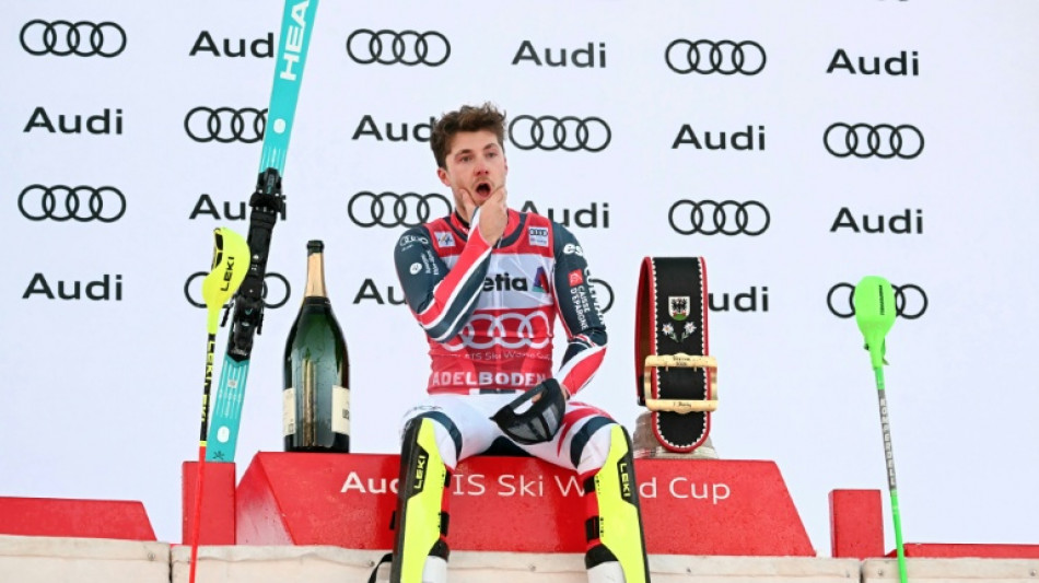 Rassat sweeps to slalom victory to take World cup lead