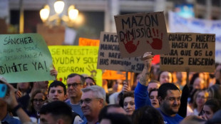 &Uuml;berschwemmungen in Spanien: Zehntausende demonstrieren gegen Krisenmanagement