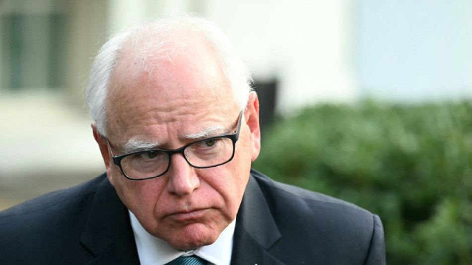 Harris entscheidet sich f&uuml;r Gouverneur Walz als ihren Vize