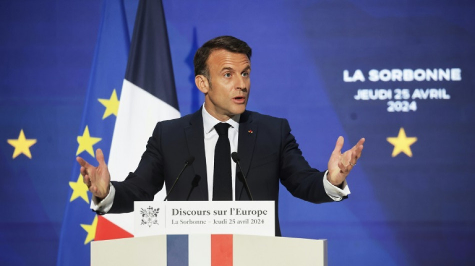 Macron ruft zu "glaubhafter" europ&auml;ischer Verteidigung auf