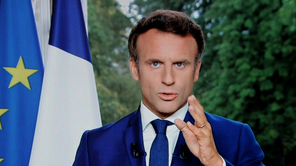 Retraites: Macron pr&ecirc;t &agrave; "endosser l'impopularit&eacute;" et &agrave; la fermet&eacute; face aux d&eacute;bordements