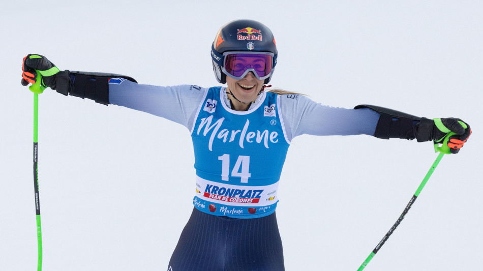 Goggia torna dopo 10 mesi ed &egrave; podio, 2/a a Beaver Creek