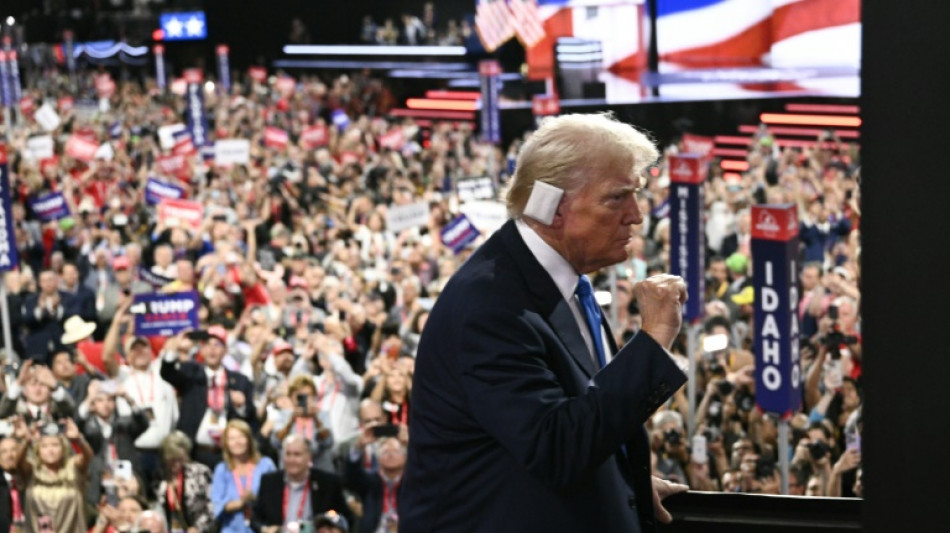 Trump h&auml;lt Rede zum Abschluss des Republikaner-Parteitags