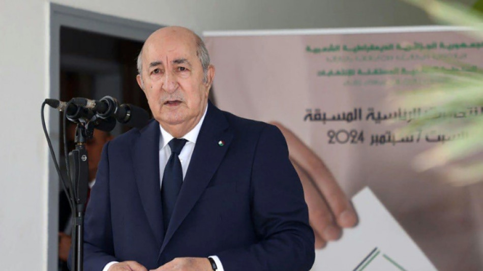 Ergebnis: Amtsinhaber Tebboune siegt klar bei Pr&auml;sidentschaftswahl in Algerien