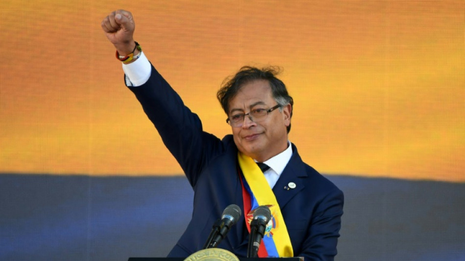 Colombie: investi pr&eacute;sident, Petro vise la fin de la "guerre anti-drogues"