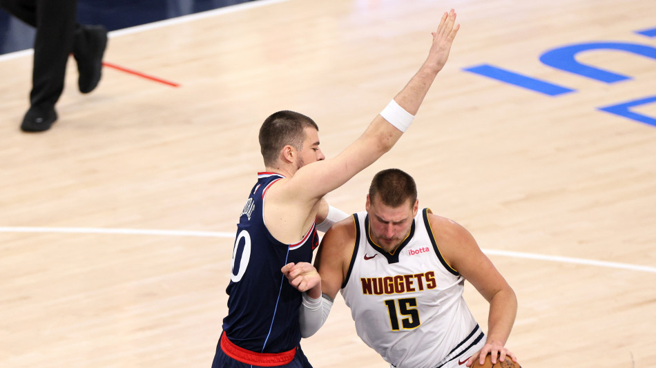 Basket: play off Nba; a Denver gara-7, Clippers eliminati