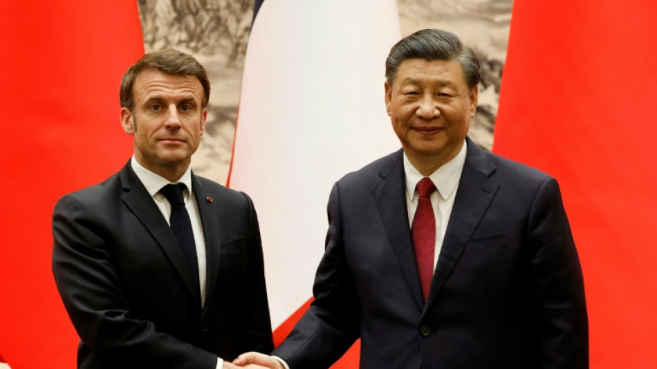 Chinas Pr&auml;sident Xi beginnt Staatsbesuch in Frankreich