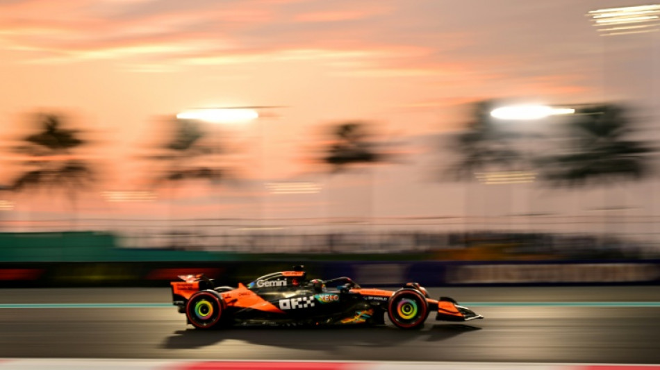 F1: Norris encore devant Verstappen lors des essais libres 2 à Abou Dhabi, Piastri 11e