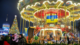 A Kiev, les r&eacute;alit&eacute;s paradoxales d'un No&euml;l en temps de guerre