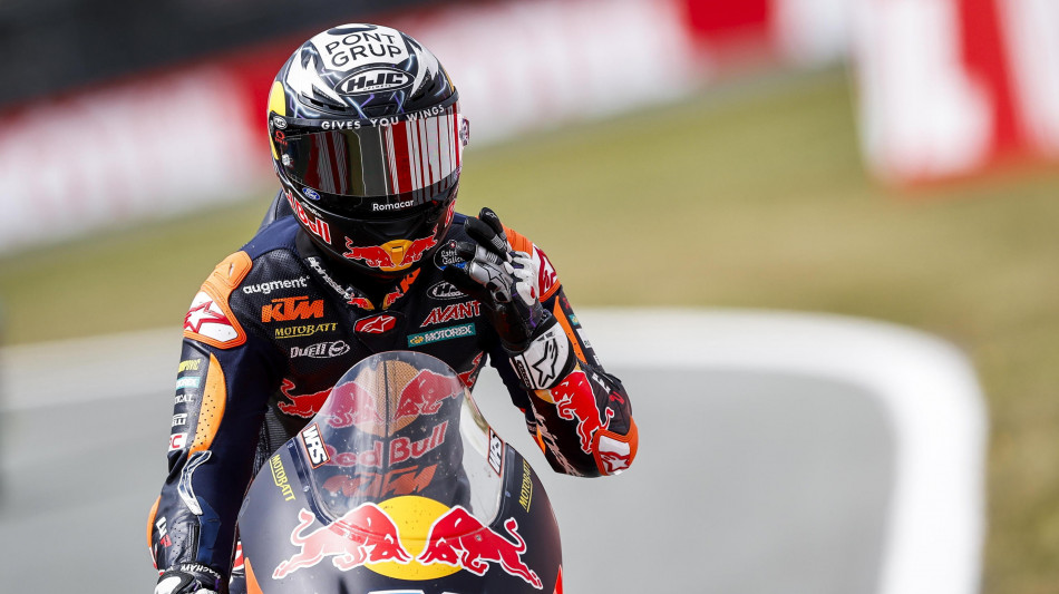 Moto3: a Brno vince Rueda, quinto l'italiano Foggia
