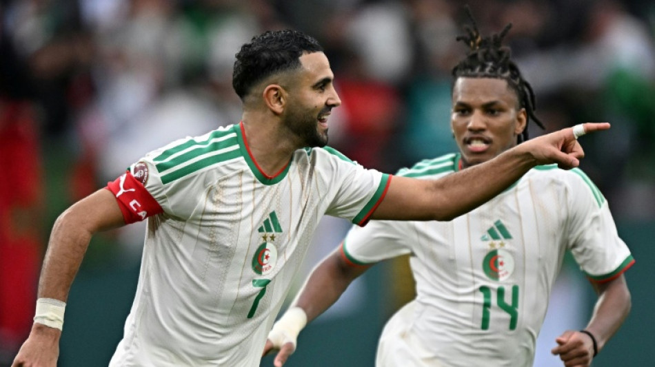 Mahrez leads Algeria to AFCON cruise against Sudan