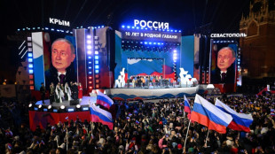 Nach Wiederwahl: Putin r&uuml;hmt vor Menschenmenge "Heimkehr" ukrainischer Gebiete