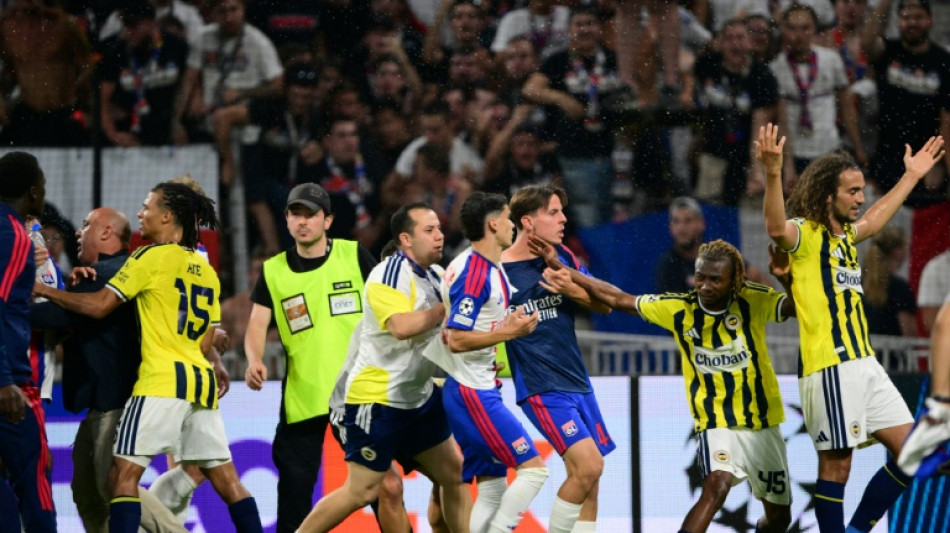 Greenwood, Guendouzi handed bans after Fenerbahce-Lyon brawl