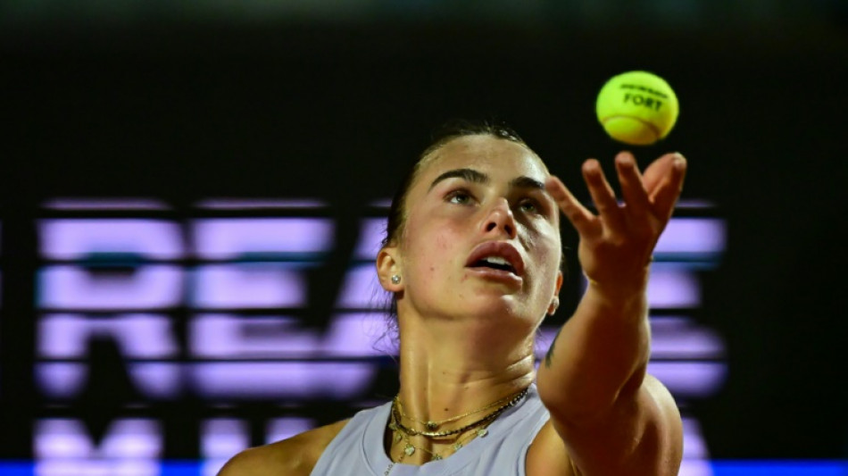 Tennis: Sinner enchaîne à Rome, Sabalenka, Gauff et Paolini en quarts