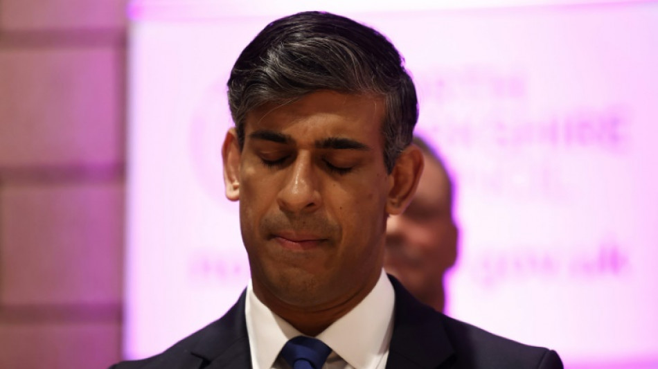 Sunak gesteht Niederlage bei britischer Unterhaus-Wahl ein und &uuml;bernimmt Verantwortung
