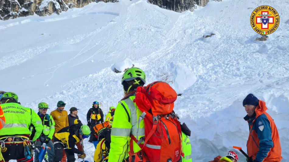 Travolto da una valanga , muore uno scialpinista
