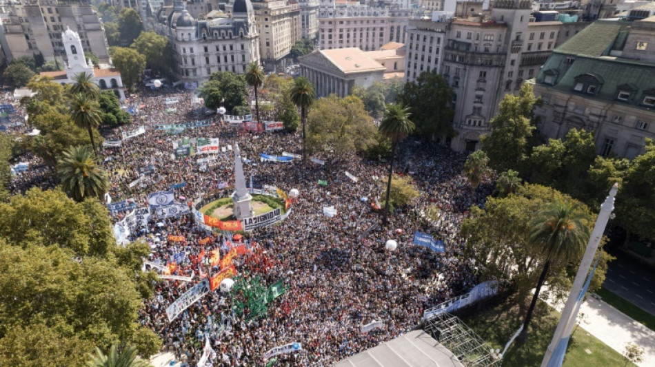 Umstrittener Pr&auml;sident Milei: Zehntausende Argentinier erinnern an Opfer der Diktatur