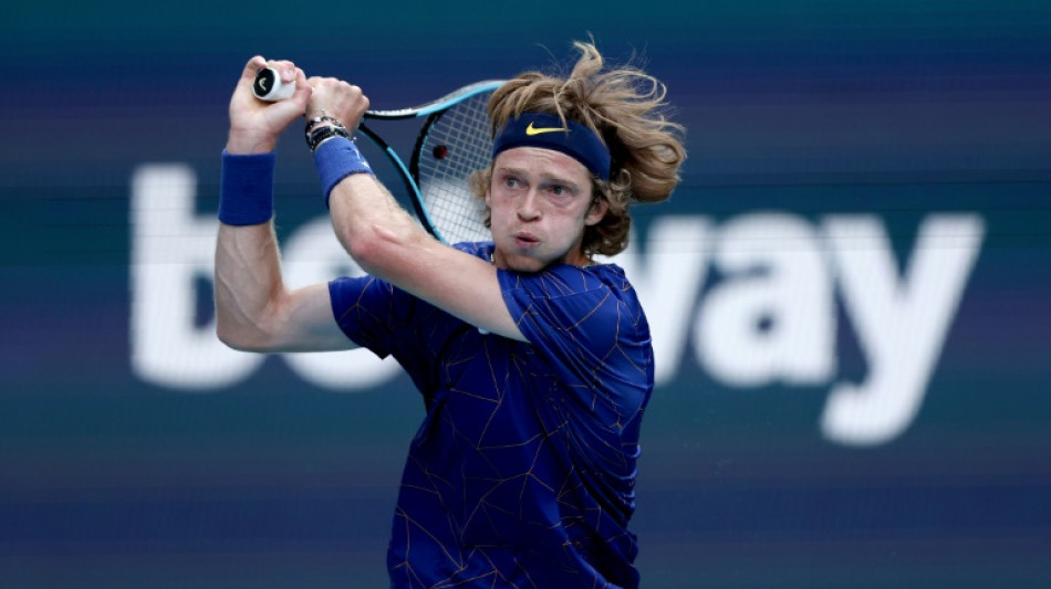 Tennis: Rublev et Sakkari s'effondrent &agrave; Miami, Zverev s'accroche