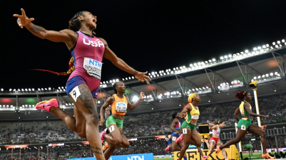 Richardson delivers on promise to take world 100m gold