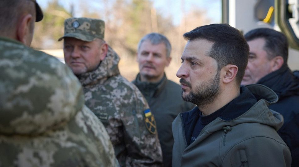 Selenskyj: Ukraine "verst&auml;rkt" ihre Positionen in der russischen Region Kursk 