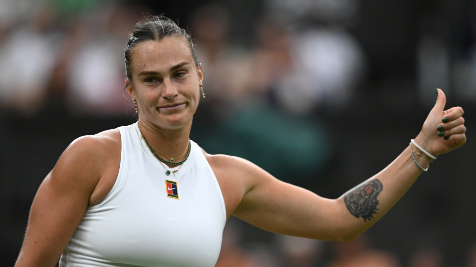 Wimbledon: Mertens ko, Sabalenka accede ai quarti
