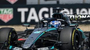 Russell fastest in only practice session for Chinese Grand Prix