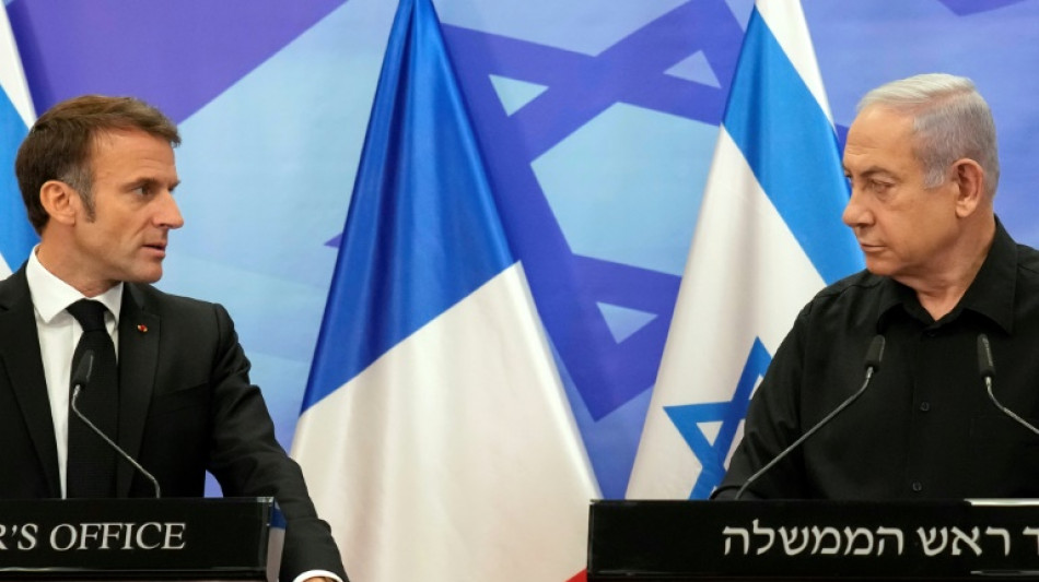 Macron nennt Opferbilanz im Gazastreifen "inakzeptabel" und fordert Ende des Milit&auml;reinsatzes
