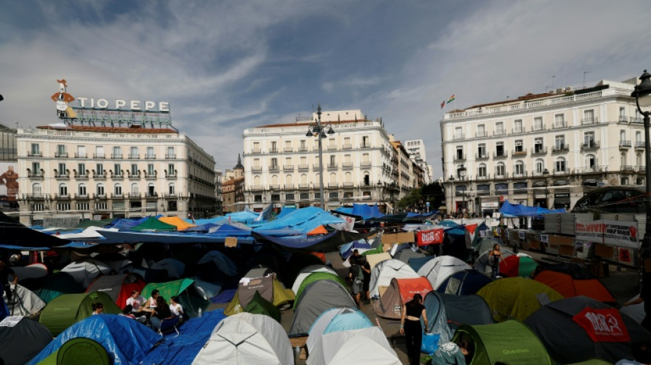 The voices of Spain's housing camp protesters