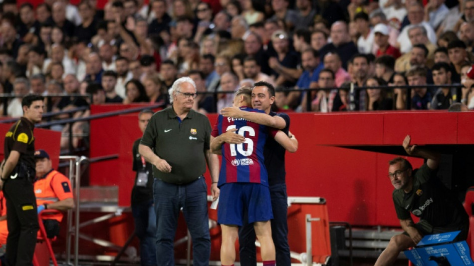 Sacked Xavi ends Barca reign with win at Sevilla
