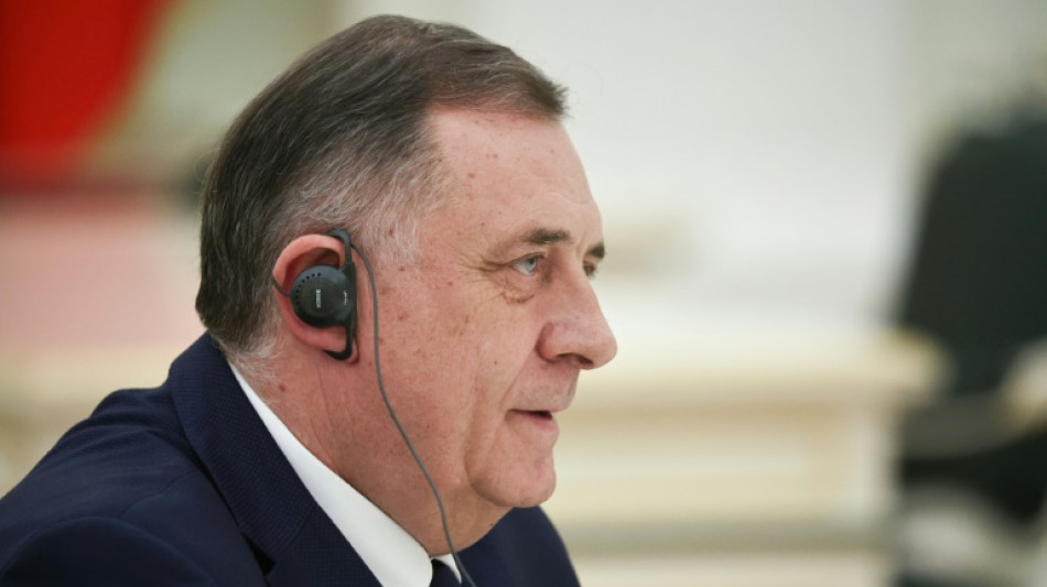 Putin recibe al jefe de los serbios de Bosnia, reclamado por la justicia