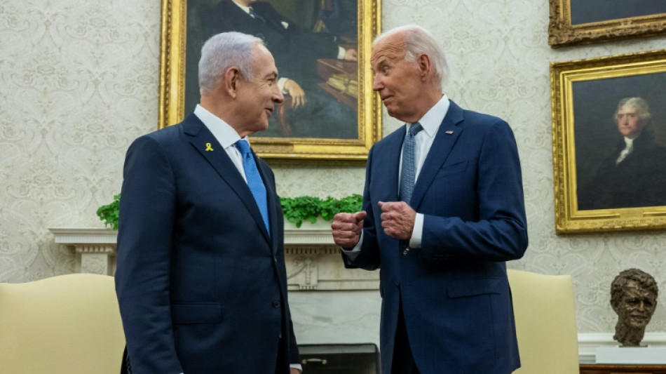 Biden fordert von Netanjahu schnelle Einigung &uuml;ber Waffenruhe und Geiselfreilassung