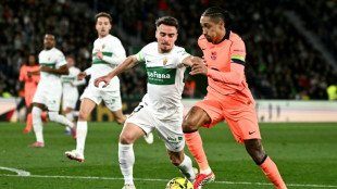 Barca coach Flick 'not happy' with Raphinha thigh strain