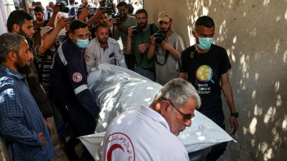 Opfer von t&ouml;dlichem Angriff auf Hilfskonvoi aus Gazastreifen gebracht