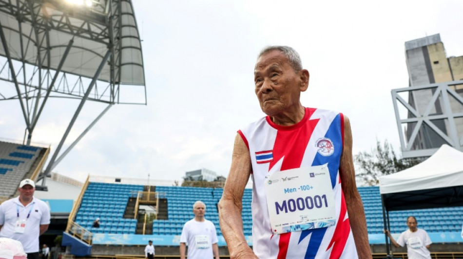 A 105 ans, Sawang Janpram est le plus vieil athlète des World Master Games