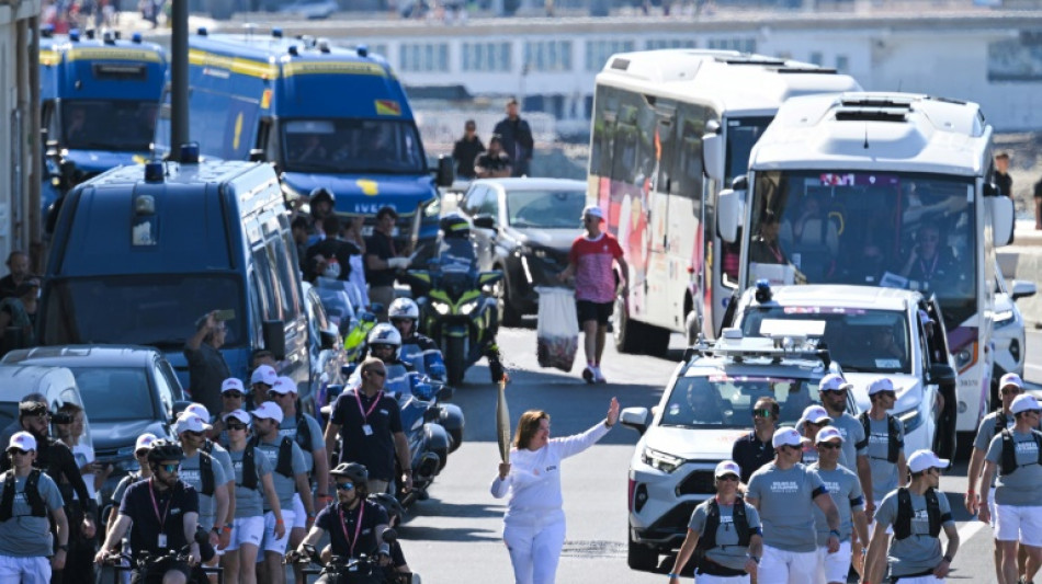 La flamme olympique poursuit son parcours &agrave; travers la France par le Var