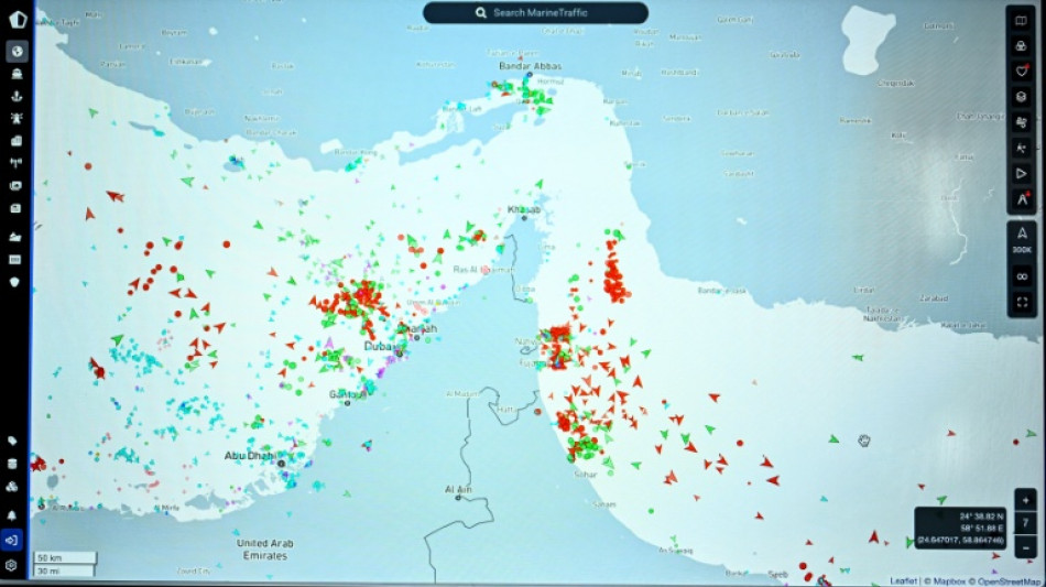 Mideast war cuts Hormuz strait transit to 77 ships: maritime data firm
