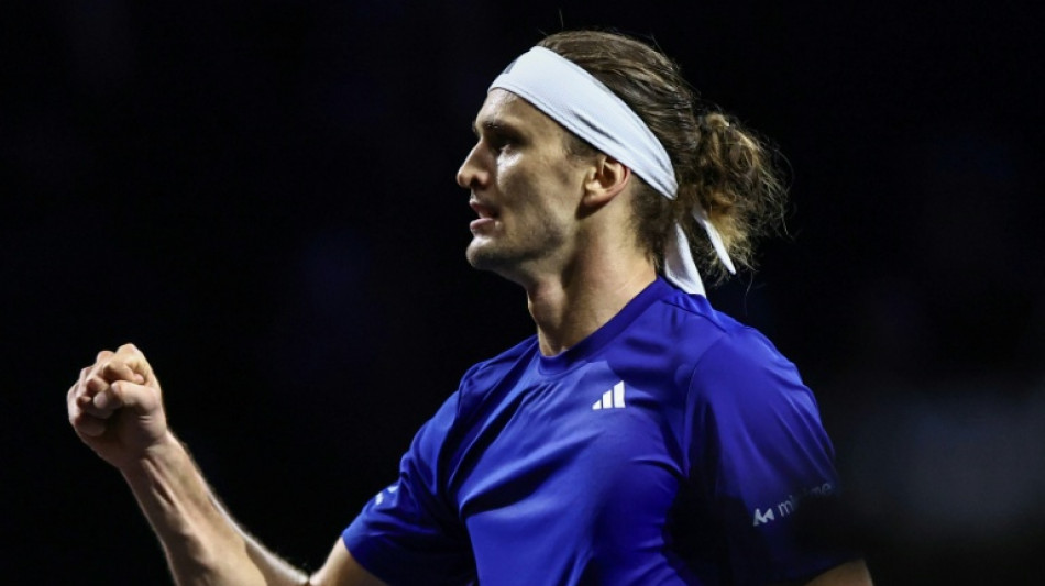 Zverev stars as Team Europe win Laver Cup