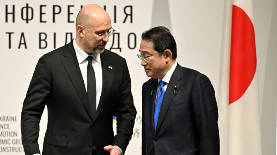 Ukrainischer Regierungschef wirbt in Japan f&uuml;r Unterst&uuml;tzung beim Wiederaufbau 