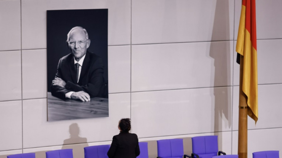 Trauerstaatsakt im Bundestag: Republik nimmt Abschied von Wolfgang Sch&auml;uble