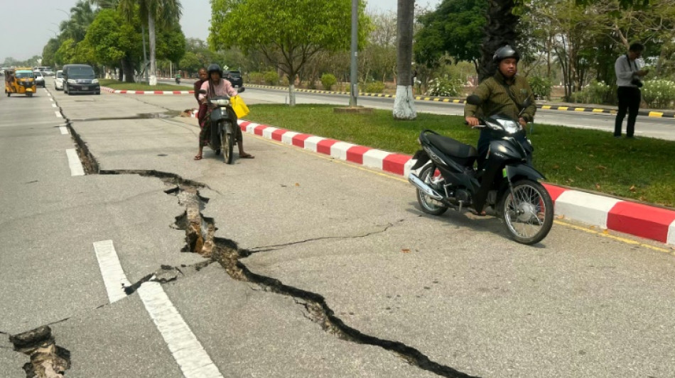 Erbeben der Stärke 7,7 im Zentrum von Myanmar