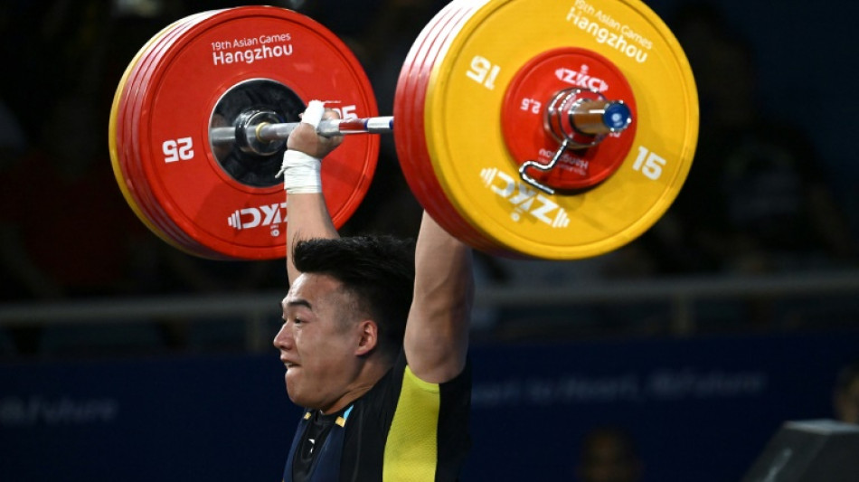 China deny North Korea sixth weightlifting gold at Games