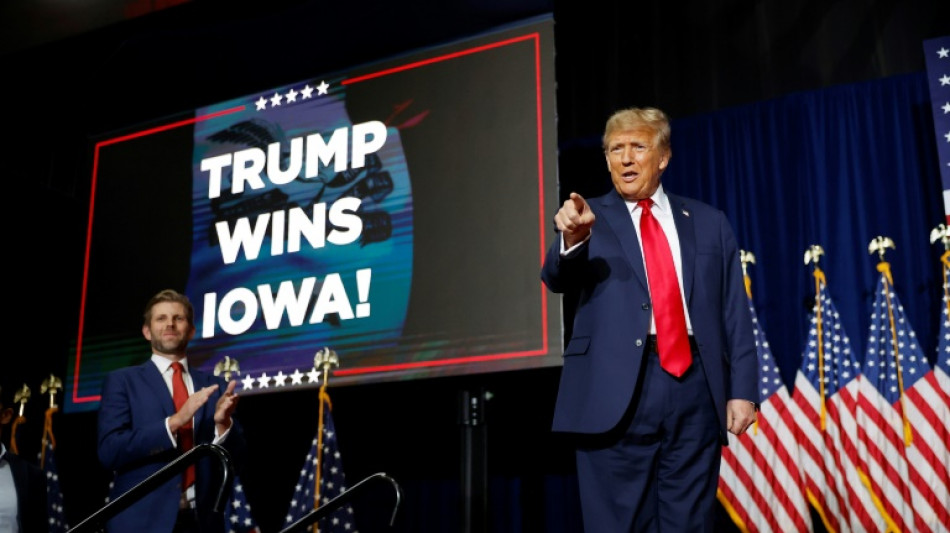 Klarer Sieg f&uuml;r Ex-Pr&auml;sident Trump bei Vorwahl der US-Republikaner in Iowa