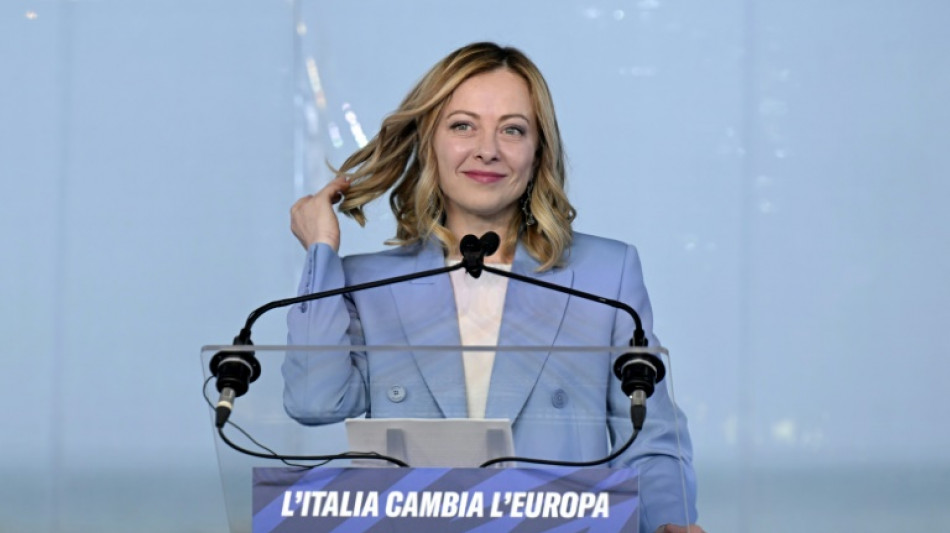 Italiens Regierungschefin Meloni f&uuml;hrt ihre Partei selbst in die Europawahl