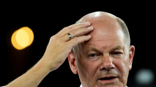 Frage nach Au&szlig;endarstellung der "Ampel" verschl&auml;gt Scholz die Sprache