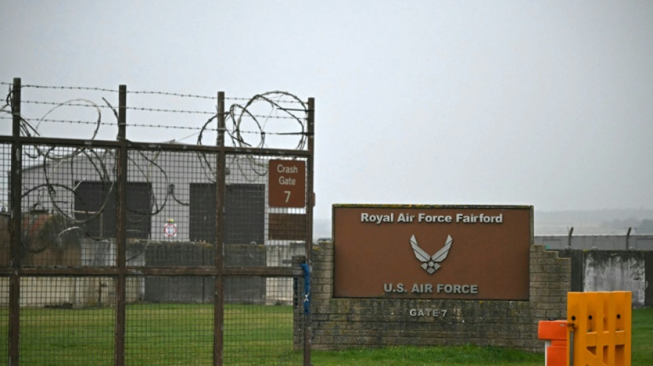 UK police call in bomb disposal team near air force base