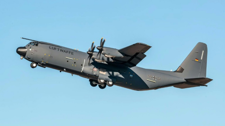 Deutsche Luftwaffe stellt Hilfsfl&uuml;ge &uuml;ber dem Gazastreifen ein