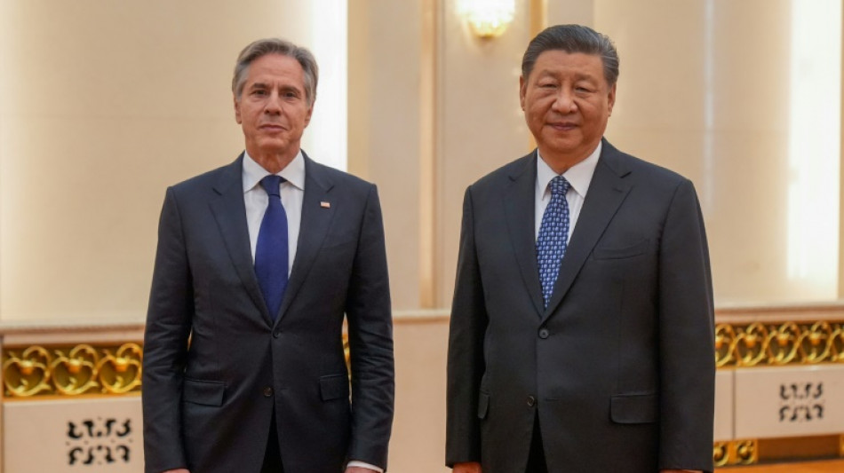 US-Au&szlig;enminister &auml;u&szlig;ert in Peking Besorgnis wegen Chinas Unterst&uuml;tzung f&uuml;r Russland 