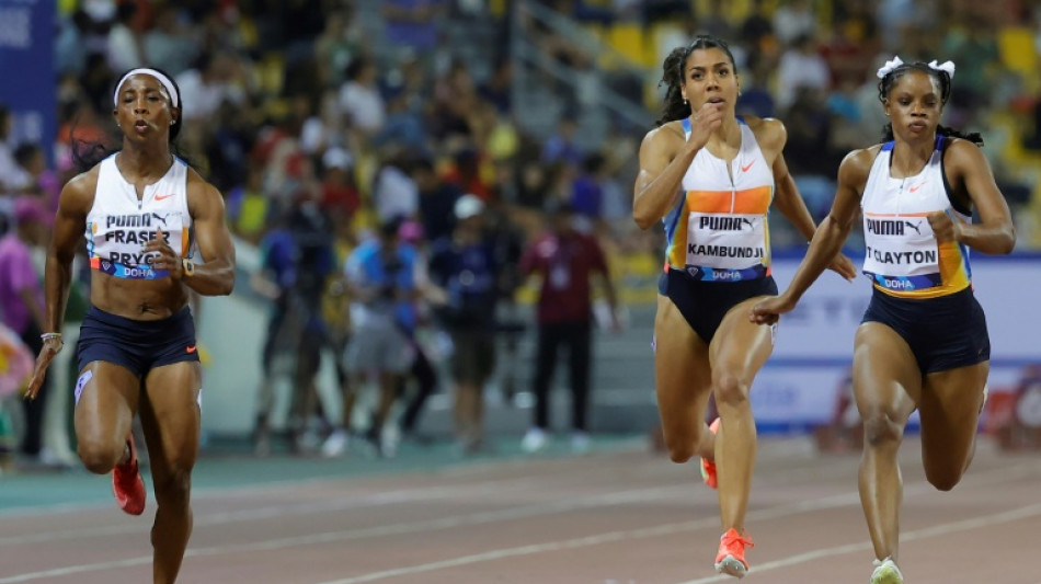 Athlétisme: rentrée mitigée pour Fraser-Pryce, Tebogo sans forcer