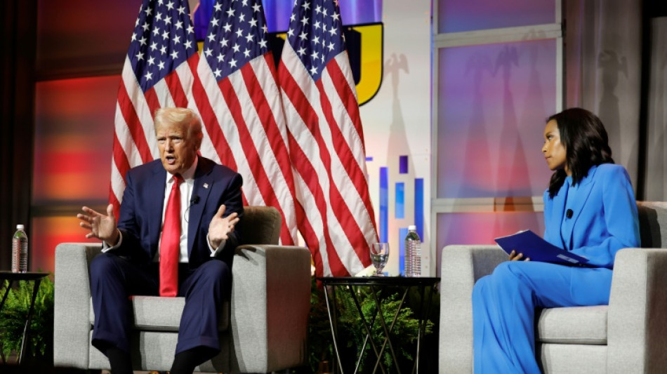 Provokation im Wahlkampf: Trump zweifelt Harris' afroamerikanische Identit&auml;t an