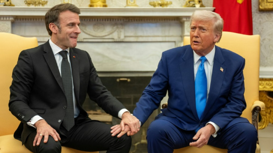 Macron y Trump reviven su bromance, con un toque de tensi&oacute;n